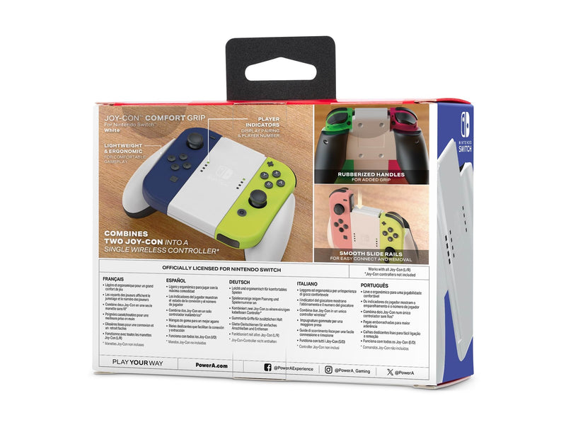 PowerA Komfortgriff für Nintendo Switch - Weiß - Nintendo Switch