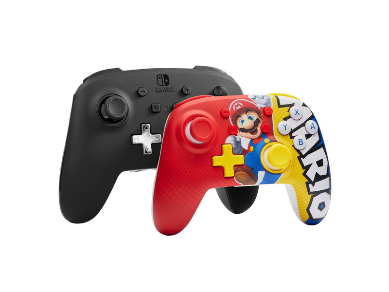 PowerA Nano Verbesserter kabelloser Controller für Nintendo Switch - Mario-Sieg