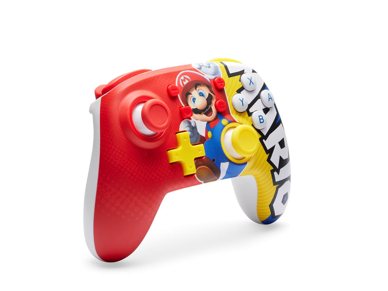 PowerA Nano Verbesserter kabelloser Controller für Nintendo Switch - Mario-Sieg