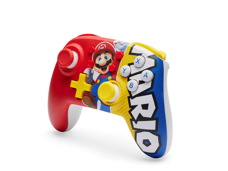 PowerA Nano Verbesserter kabelloser Controller für Nintendo Switch - Mario-Sieg