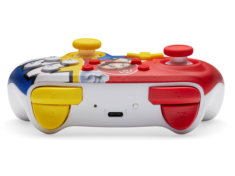 PowerA Nano Verbesserter kabelloser Controller für Nintendo Switch - Mario-Sieg