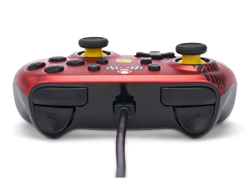 PowerA Nano Wired Controller for Nintendo Switch - Mario Kart: Racer Red - Wired Controller - Nintendo Switch