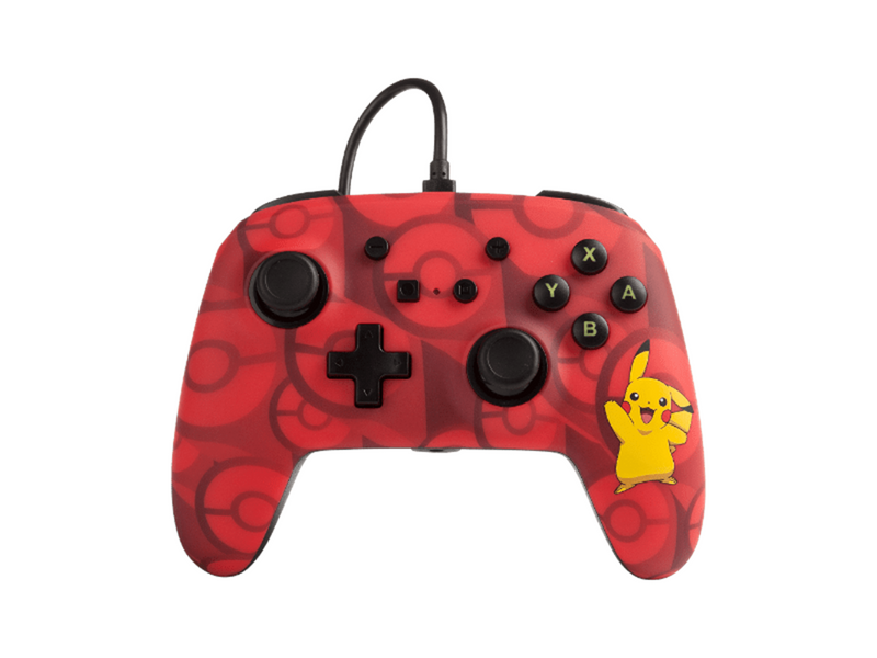 PowerA Pokémon Enhanced Wired Controller for Nintendo Switch – Pikachu - Wired Controller - Nintendo Switch