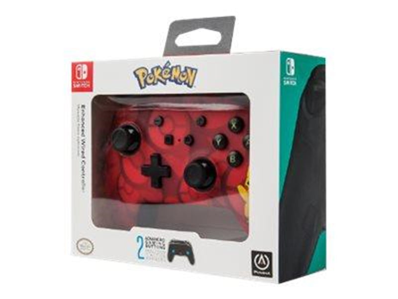 PowerA Pokémon Enhanced Wired Controller for Nintendo Switch – Pikachu - Wired Controller - Nintendo Switch