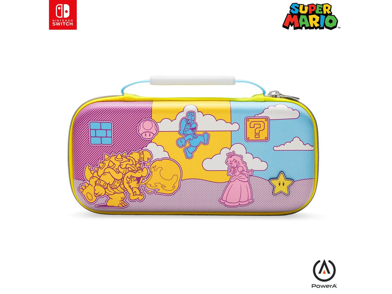 PowerA Protection Case for Nintendo Switch - OLED Model, Nintendo Switch and Nintendo Switch Lite - Mushroom Kingdom Pop Art