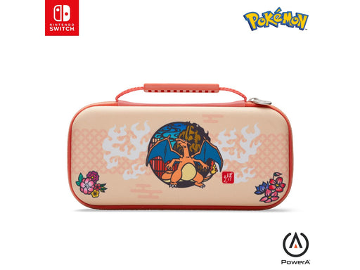 PowerA Schutzhülle für Nintendo Switch (OLED-Modell), Nintendo Switch und Nintendo Switch Lite - Charizard-Blüte