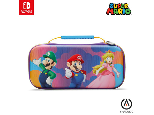 PowerA Schutzhülle für Nintendo Switch (OLED-Modell), Nintendo Switch und Nintendo Switch Lite - Farbspritzer-Helden