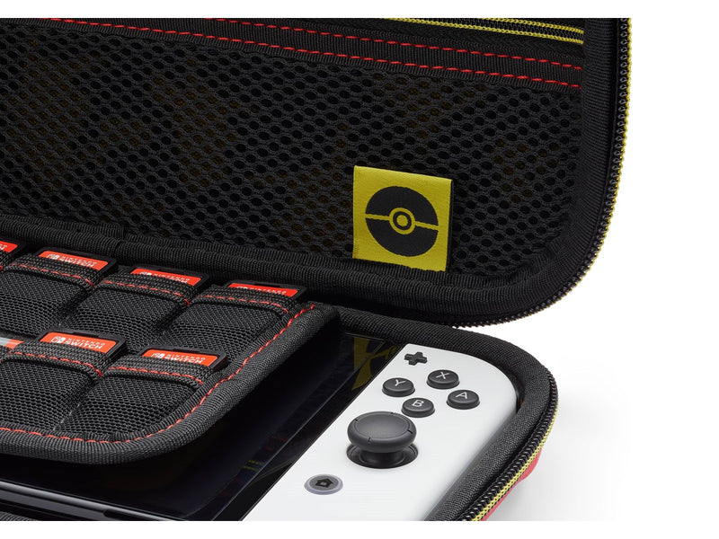 PowerA Schutzhülle für Nintendo Switch (OLED-Modell), Nintendo Switch und Nintendo Switch Lite - Pikachu-Sprung