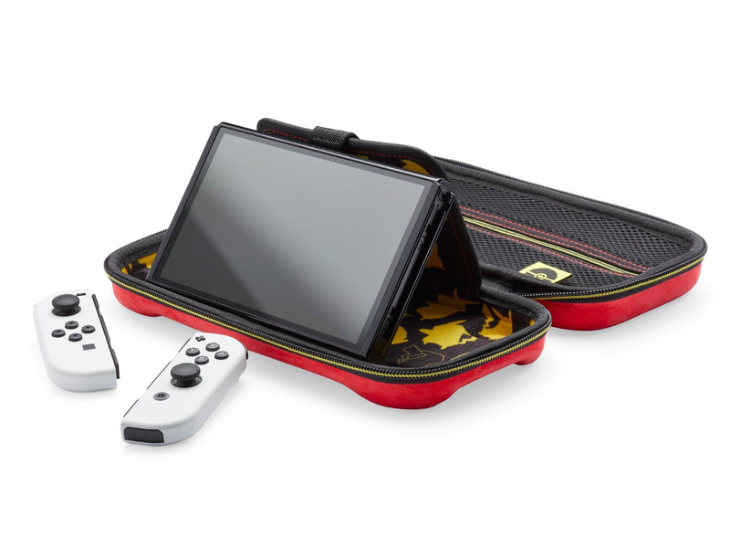 PowerA Schutzhülle für Nintendo Switch (OLED-Modell), Nintendo Switch und Nintendo Switch Lite - Pikachu-Sprung