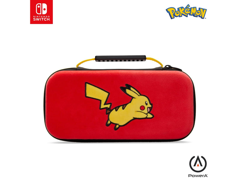 PowerA Schutzhülle für Nintendo Switch (OLED-Modell), Nintendo Switch und Nintendo Switch Lite - Pikachu-Sprung