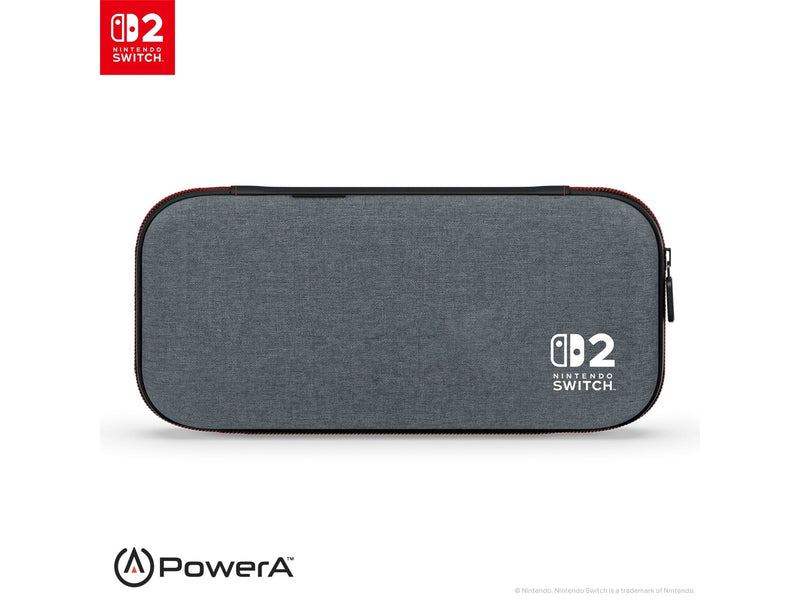PowerA Slim Case for Nintendo Switch 2 - Dark Heather Grey