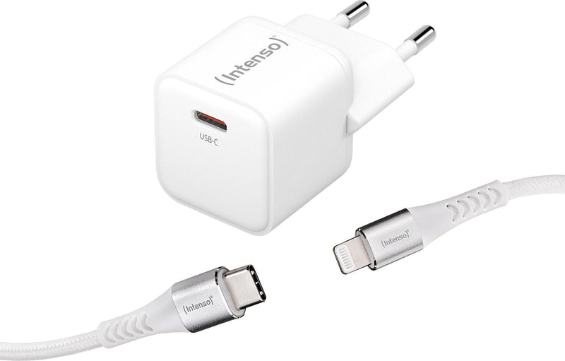Intenso Power Adapter 30W mit USB-C zu Lightning-Kabel