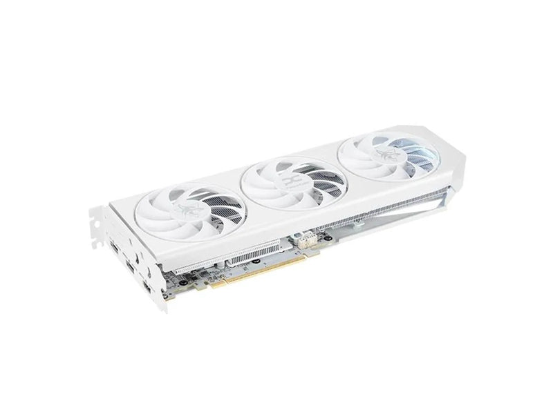 PowerColor Radeon RX 9060 XT Hellhound Spectral White - 16GB GDDR6 RAM - Grafikkarte