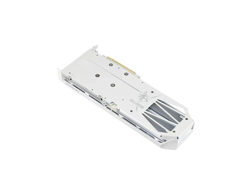 PowerColor Radeon RX 9060 XT Hellhound Spectral White - 16GB GDDR6 RAM - Grafikkarte