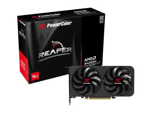 PowerColor Radeon RX 9060 XT Reaper - 16GB GDDR6 RAM - Grafikkarte