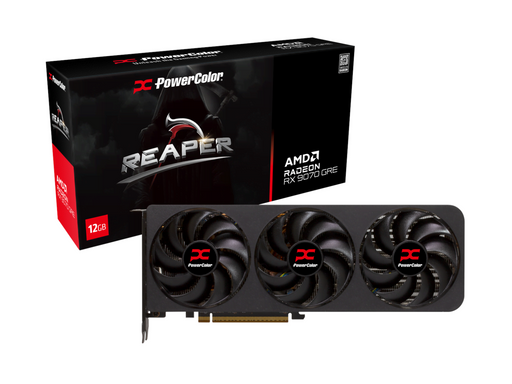 PowerColor Radeon RX 9070 GRE Reaper - 12GB GDDR6 RAM - Grafikkarte