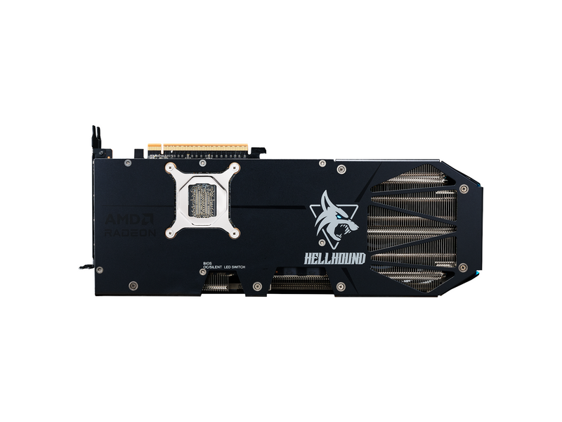 PowerColor Radeon RX 9070 XT Hellhound OC - 16GB GDDR6 RAM - Grafikkarte