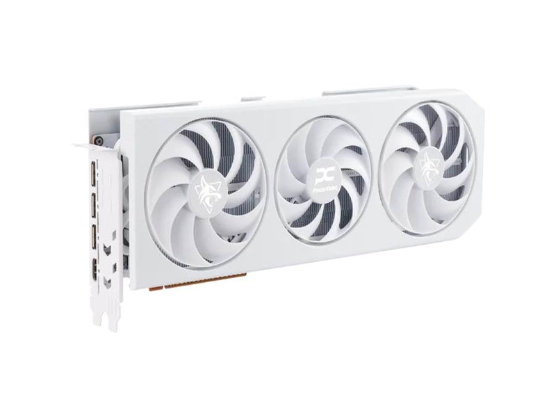 PowerColor Radeon RX 9070 XT Hellhound Spectral White - 16GB GDDR6 RAM - Grafikkarte