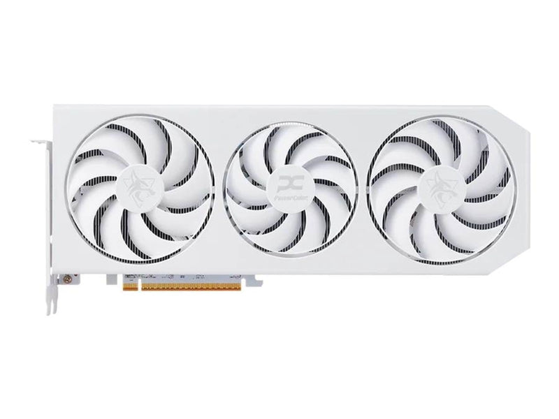 PowerColor Radeon RX 9070 XT Hellhound Spectral White - 16GB GDDR6 RAM - Grafikkarte