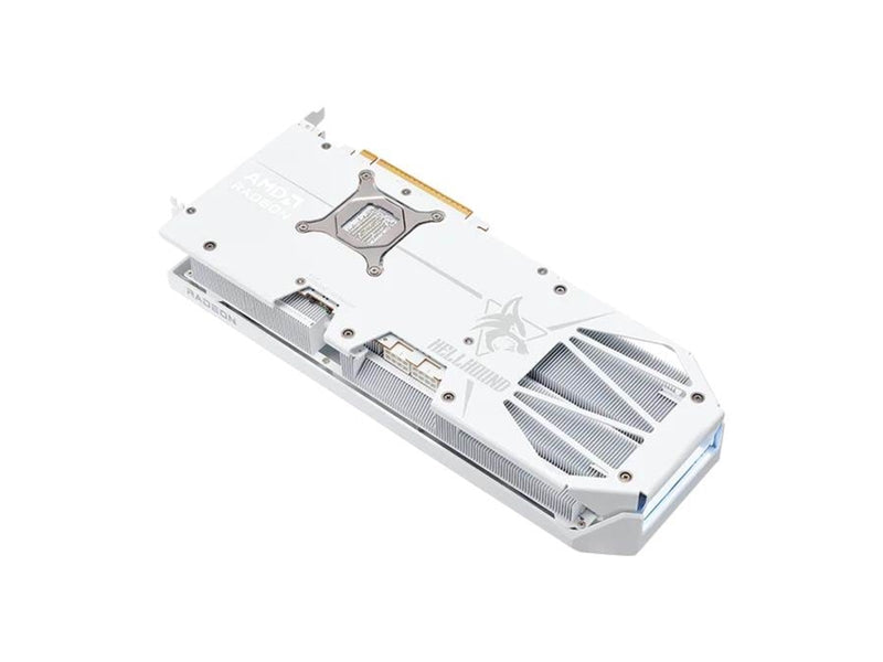 PowerColor Radeon RX 9070 XT Hellhound Spectral White - 16GB GDDR6 RAM - Grafikkarte
