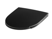 Pressalit Spira art toiletseat black with soft close and quick release
