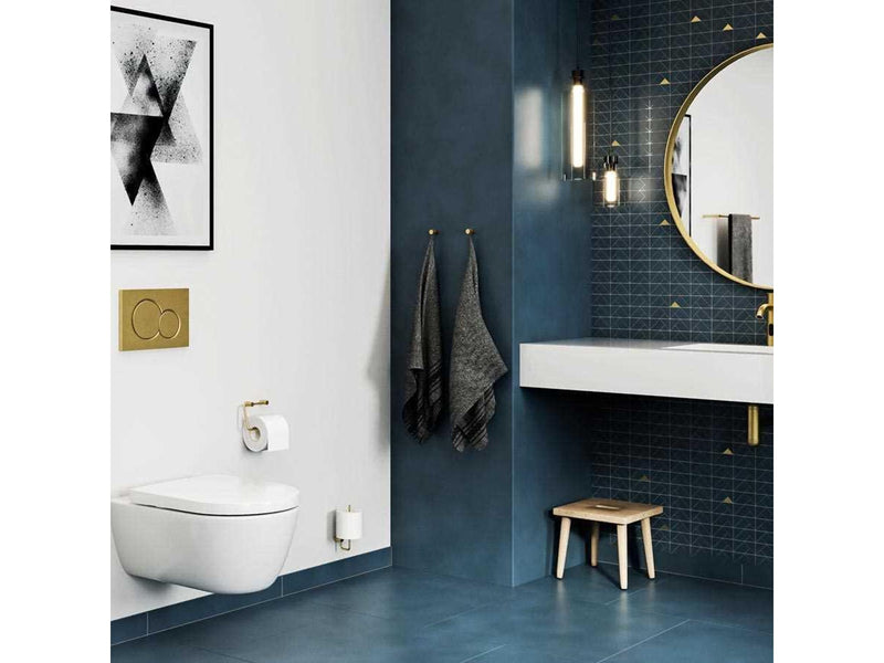 Pressalit Towel hook brushed brass