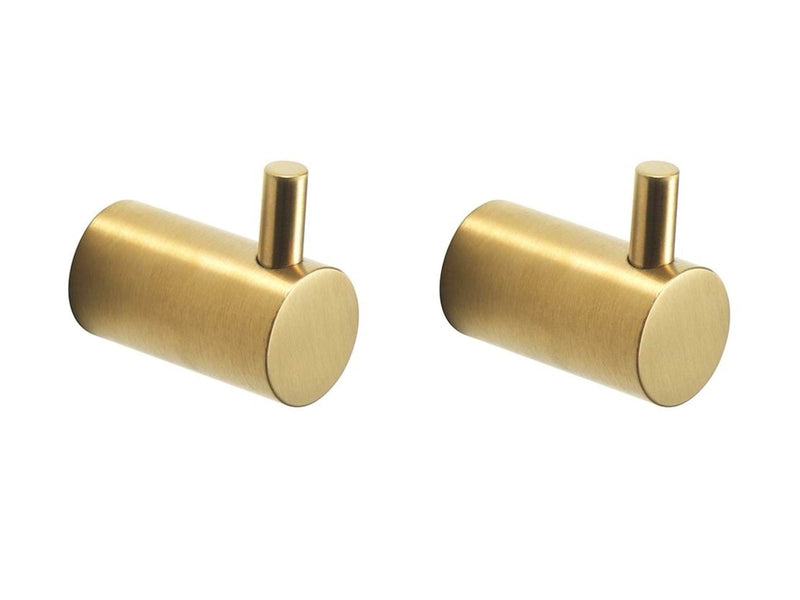 Pressalit Towel hook w/pin brushed brass