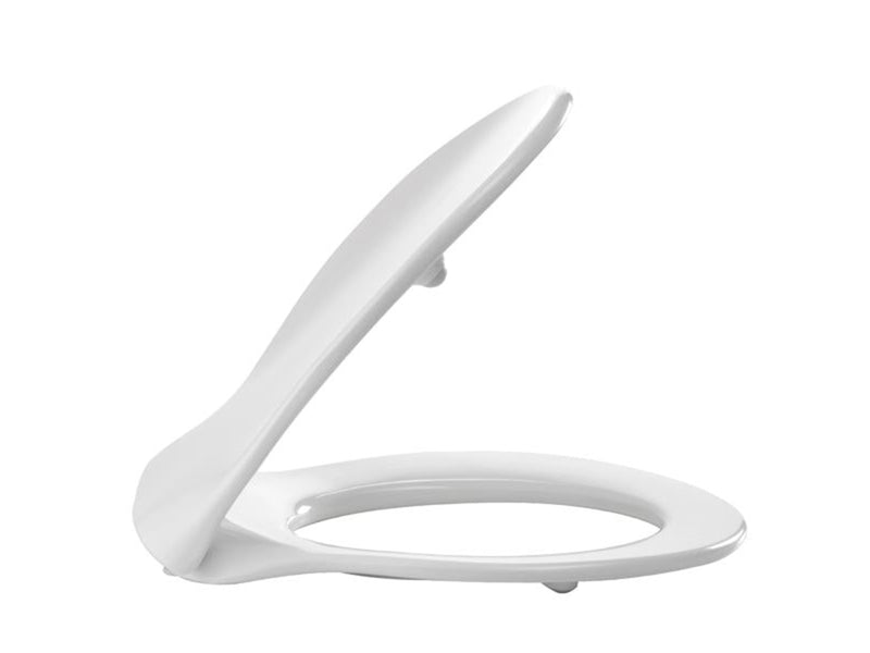 Pressalit raja toiletseat with sc & lo white