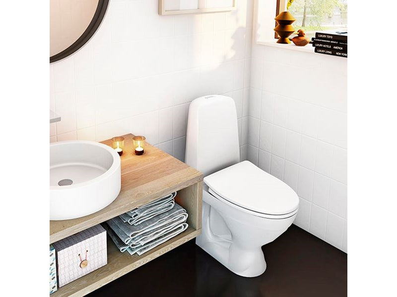 Pressalit sign toiletseat with sc white