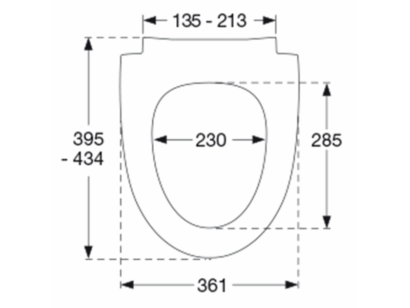 Pressalit sway norden toiletseat white polygiene whit sc and lift-off