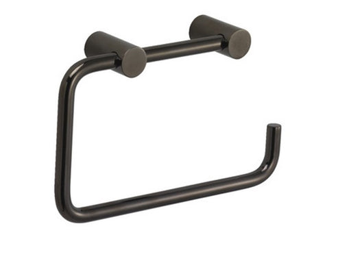 Pressalit toilet paper holder black chrome