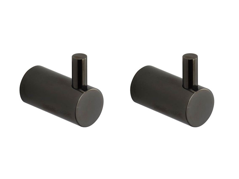 Pressalit towel hook pin black chrome