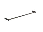 Pressalit towel rail single black chrome