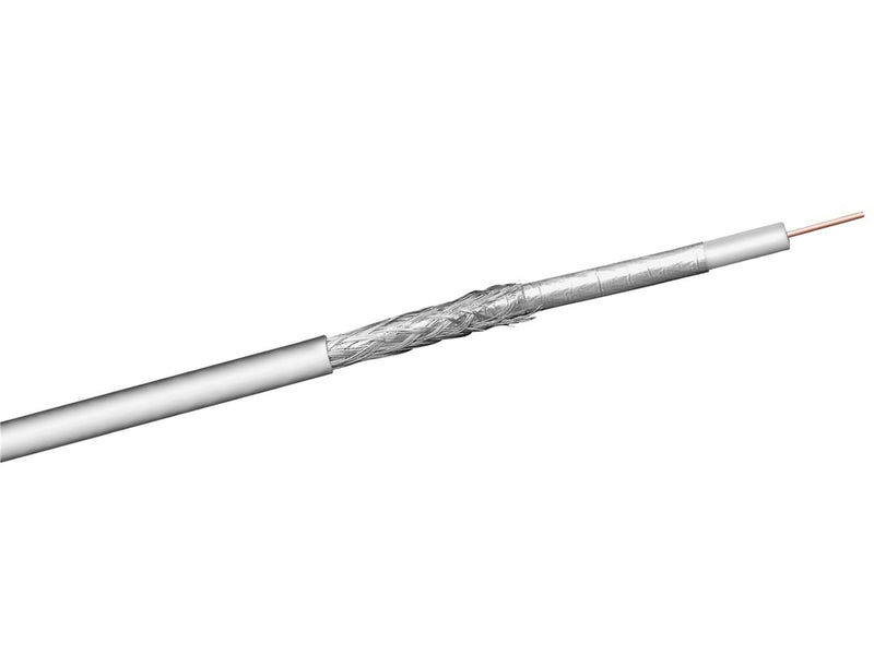 Pro 100 dB coax- antenna cable 2x shielded CCS 100