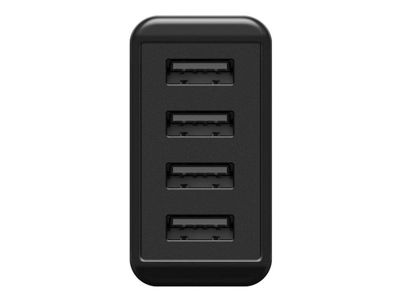 Pro 4-way USB charger (30W) black