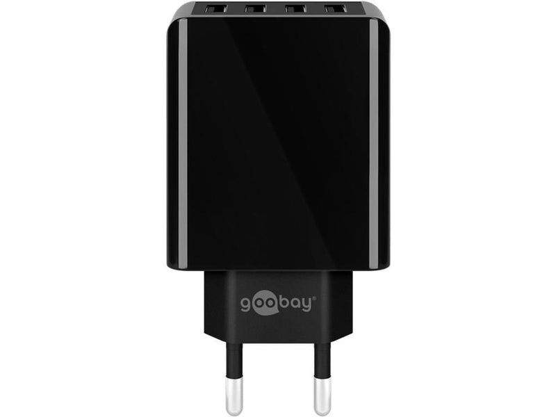 Pro 4-way USB charger (30W) black