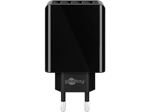 Pro 4-way USB charger (30W) black