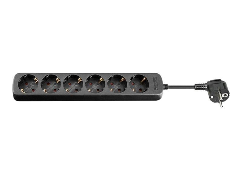 Pro AC power strip 1.5 m black