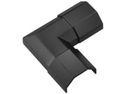 Pro Aluminium Kabel Ecke 33mm Schwarz