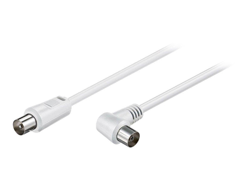 Pro Angled antenna cable (<70 dB) 2x shielded