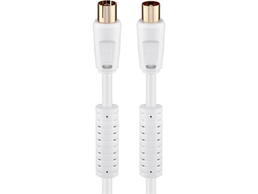 Pro Antenna cable with ferrite (80 dB) 2x shielded