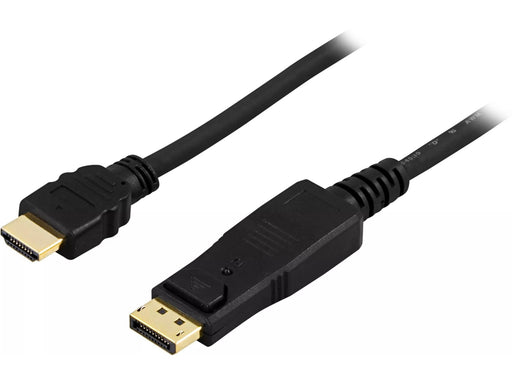Pro DisplayPort 1.2 - HDMI 1.4 - 2m - Schwarz