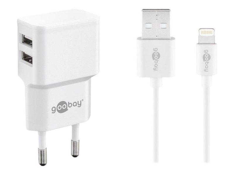 Pro Dual Apple Lightning charger set 2.4 A