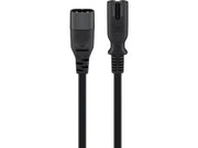 Pro Extension cord C7/C8 2 m black