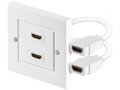 Pro HDMI wall socket - 2 ports