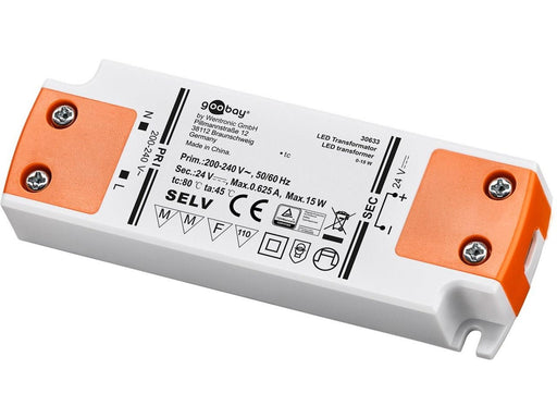Pro LED Transformer 24 V (DC)/15 W 15 W