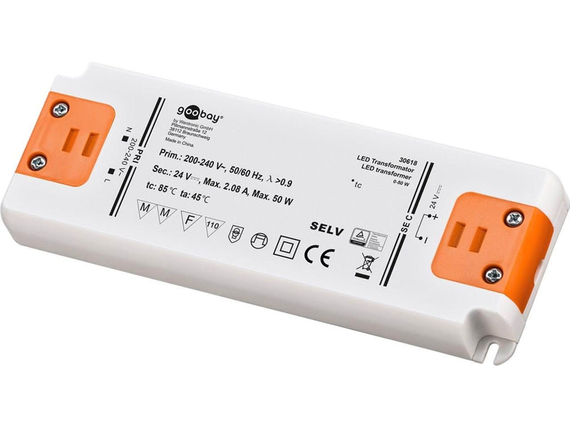 Pro LED Transformer 24 V (DC)/50 W 50 W