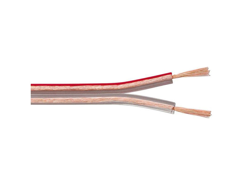 Pro Lautsprecher Kabel 2.5mm Clear - 100m