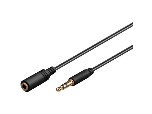 Pro MiniJack 3.5mm Ext. - Schwarz - 2m