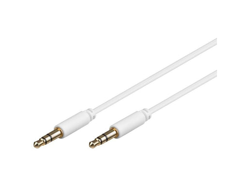 Pro MiniJack 3.5mm Slim - Weiß - 2m